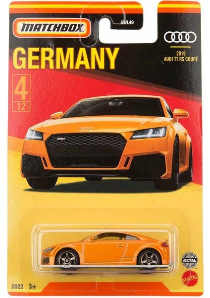 Almanya Araçları Serisi 2019 Audi Tt Rs Coupe HFH47