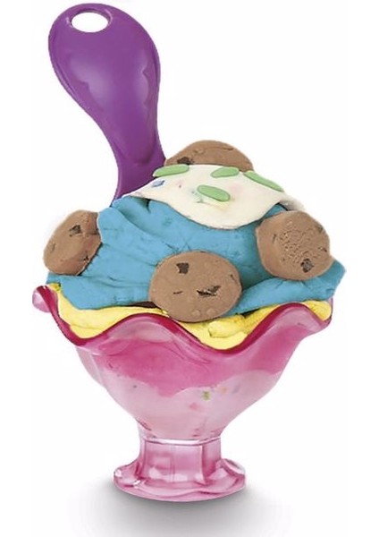 Play Doh Mutfak Atölyesi Dondurma Partisi Seti F5332