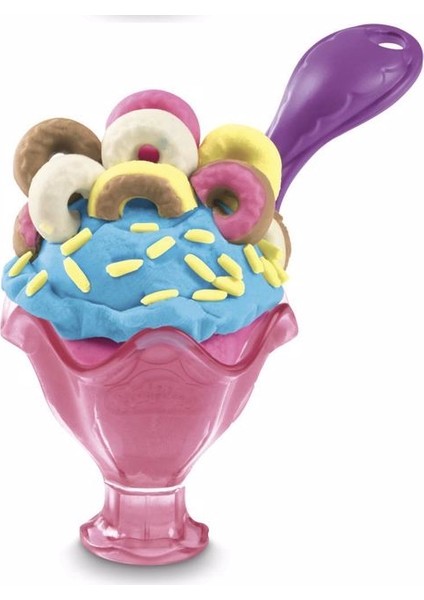 Play Doh Mutfak Atölyesi Dondurma Partisi Seti F5332
