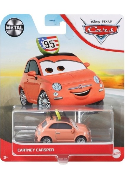 Cars 3 Tekli Karakter Araçlar Cartney Carsper GRR51