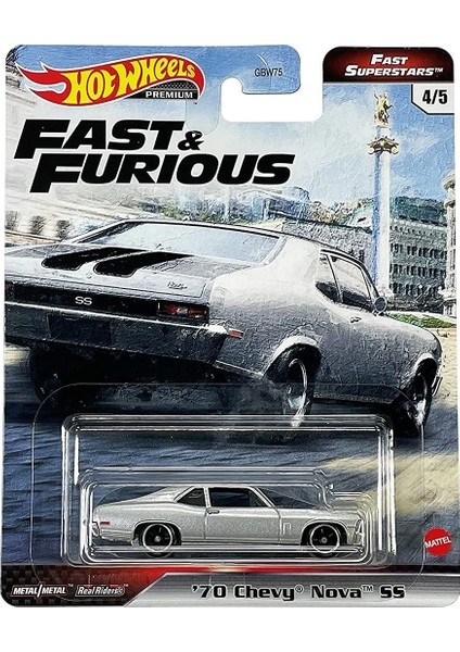 Fast & Furious Premium Arabalar '70 Chevy Nova S5 GRK50