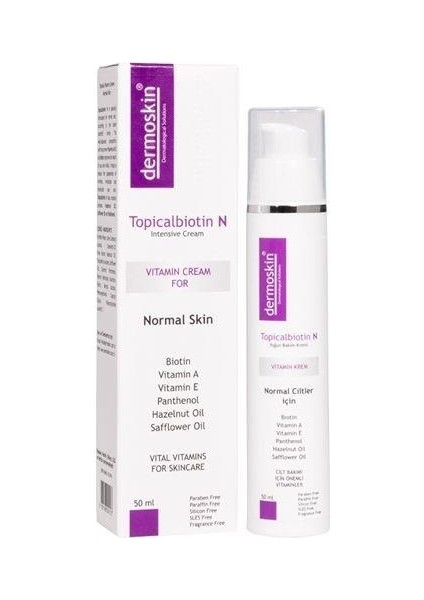 Topicalbiotin N Bakım Kremi 50ml