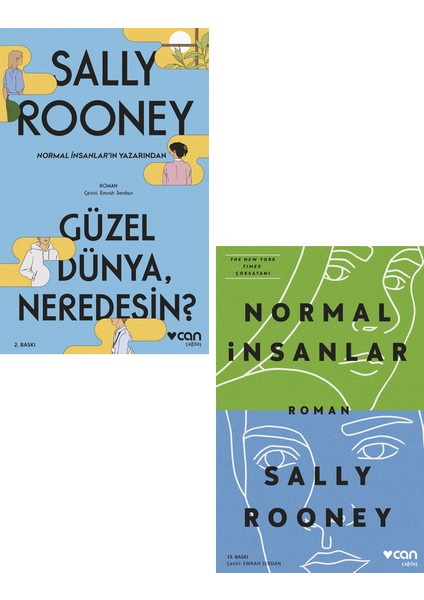 Güzel Dünya Neredesin - Normal İnsanlar - 2 Kitap - Sally Rooney