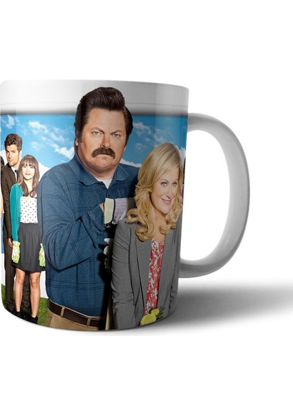 Parks And Recreation Kupa Bardak Model 1