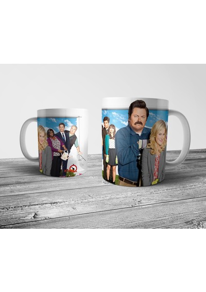 Parks And Recreation Kupa Bardak Model 1
