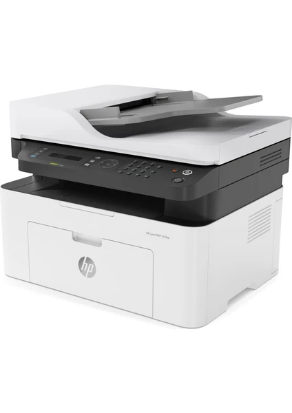 Hp Laser MFP 137FNW Wi-Fi Faks + Fotokopi + Tarayıcı + Lazer Yazıcı 4ZB84A