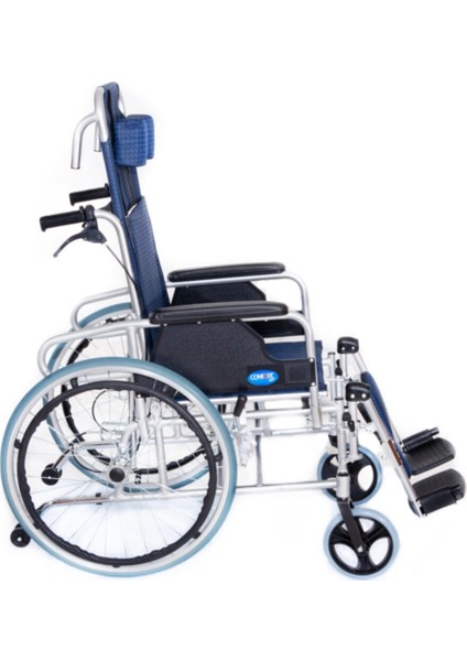 Ky954lgc-46 Sırtı Yatar Ayak Kalkar Alüminyum Özellikli Tekerlekli Sandalye