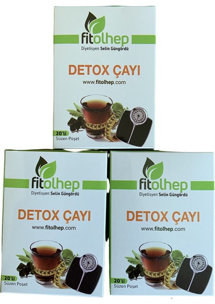 3’lü Fitolhep Detox Çayı