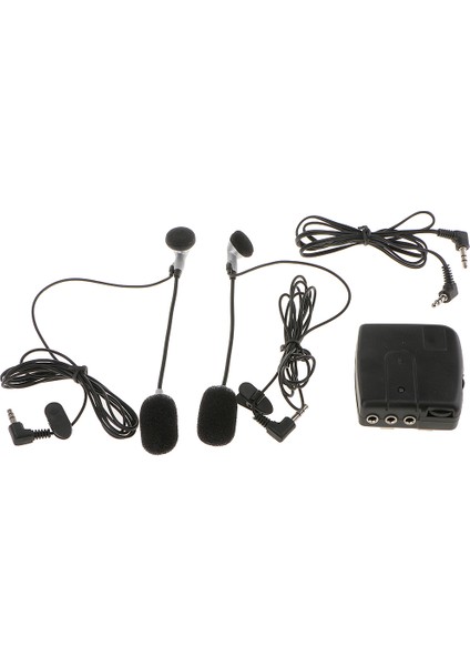 Motosiklet - Kask Intercom Kulaklık Seti Mp3 Giriş Siyah (Yurt Dışından) fiyatları