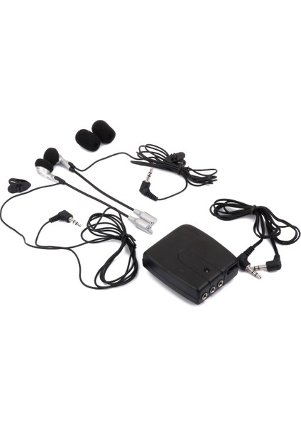 Motosiklet - Kask Intercom Kulaklık Seti Mp3 Giriş Siyah (Yurt Dışından) fırsatları