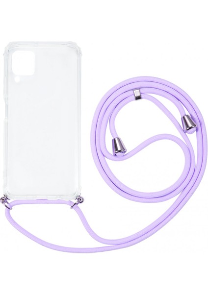 Huawei P40 Lite Lite Kılıf Ultra Korumalı Şeffaf Ipli Antishock Silikon