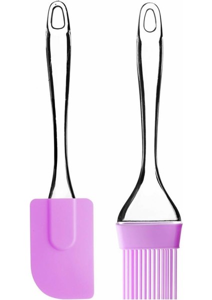 Silikon Yumurta Fırçası ve Spatula 2'li Set