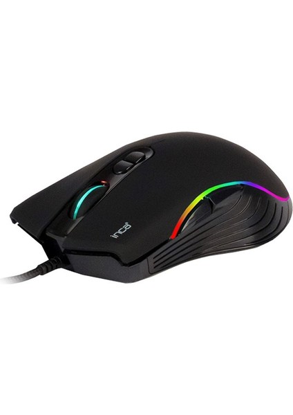IMG-GT15 4800 Dpı 6 Tuş Makrolu 5 Mod Rgb Oyuncu Mouse