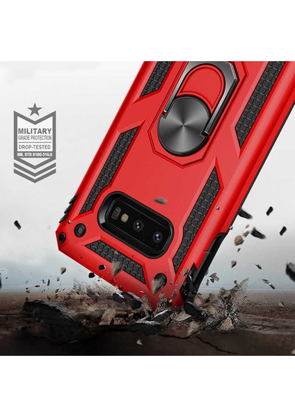 Galaxy A10 Kılıf Zore Vega Tank Sert Yüzüklü Standlı Zırh Koruma Kapak fiyatları