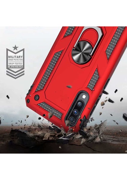 Galaxy A70 Kılıf Zore Vega Tank Sert Yüzüklü Standlı Zırh Koruma Kapak fiyatları