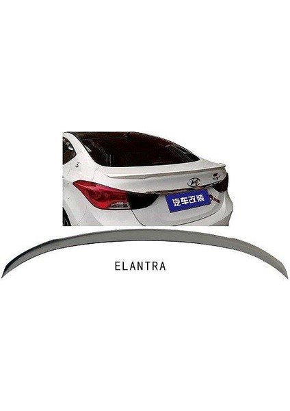 Hyundai Elentra 2019-2021 Araca Özel Oem Spoiler Boyasız