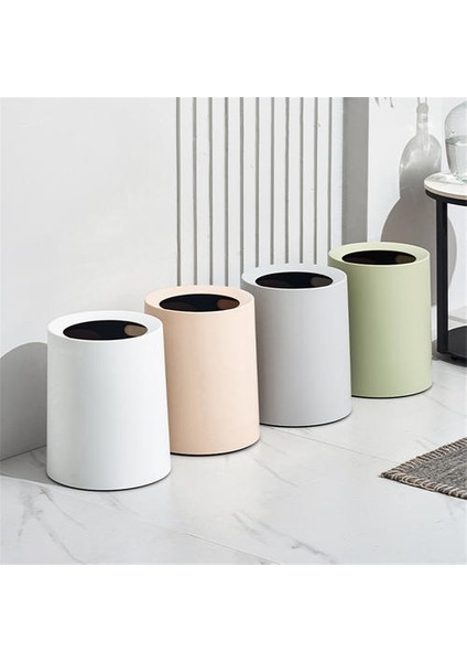 Pp Çöp Kutusu Ev Halkı Kalınsız Silindirik Çöp Toplama Kutuları Için Uygun (Yurt Dışından) modelleri