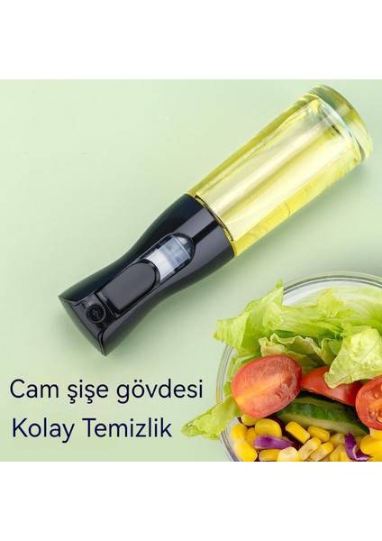 Cam Sprey Yağ Şişesi (Yurt Dışından)