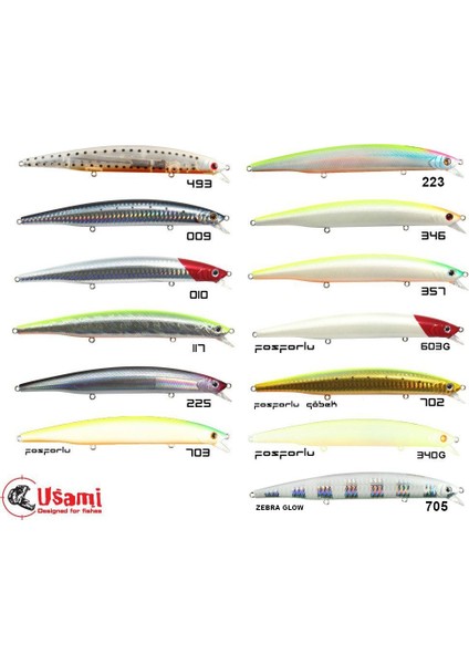 Jack The Ripper 145F-SR 23 G Maket Balık 018 modelleri