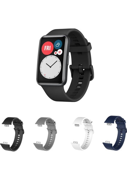 Huawei Watch Fit Için Silikon Kordon Kayış - KY26 fiyatları