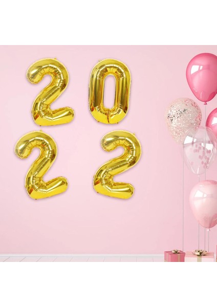 2022 Folyo Balon Numarası Noel Yıldönümü Süsleri Için Dijital Balon indirimleri