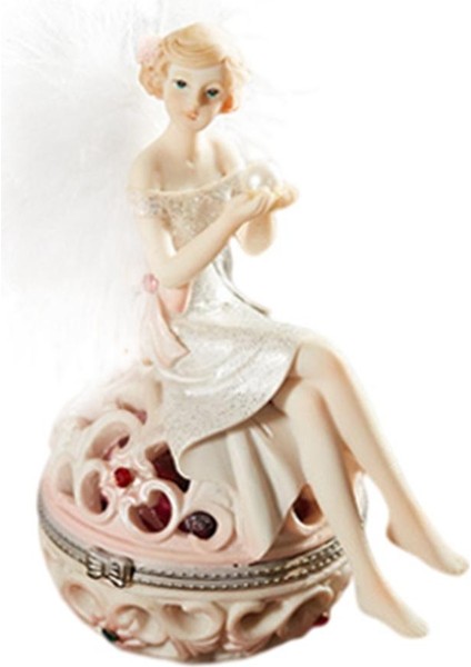 2 Adet Dekoratif Peri Biblo - Bej (Yurt Dışından) fiyatları