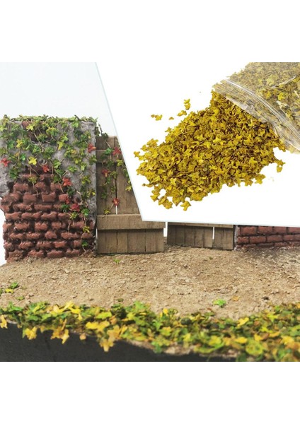 3 Parça Minyatür Yaprak Model - Çok Renkli (Yurt Dışından) fiyatları
