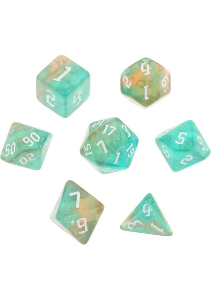 21 Adet Çok Yönlü Zar Oyun Seti - Çok Renkli (Yurt Dışından) modelleri