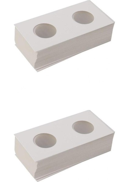 100X Karton Para Tutucu 2x2 Storage Assorment Collection 27.5mm ve 29MM(Yurt Dışından)
