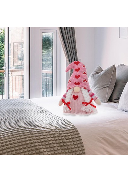 2x Sevgililer Günü Gnomes Peluş Dekor Gnome Süsleme modelleri