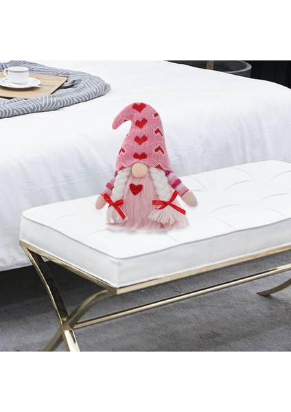 2x Sevgililer Günü Gnomes Peluş Dekor Gnome Süsleme indirimleri