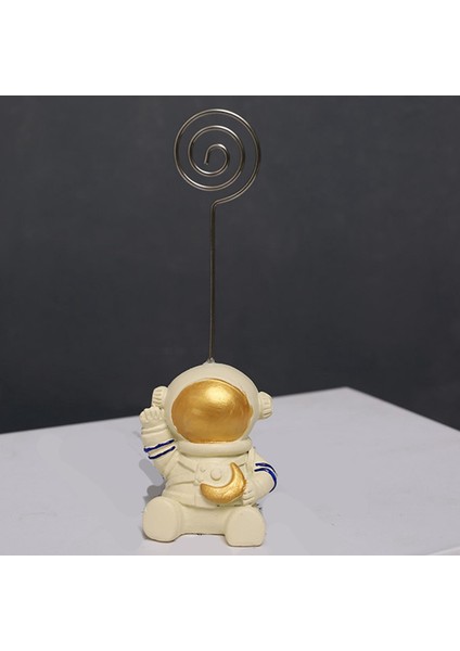 2 Adet Dekoratif Astronot Biblo - Bej (Yurt Dışından) fırsatları