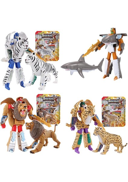 Pack-4 Hayvan Figür Oyuncak Eğitim Oyuncak Hayvan Model Hediyeleri