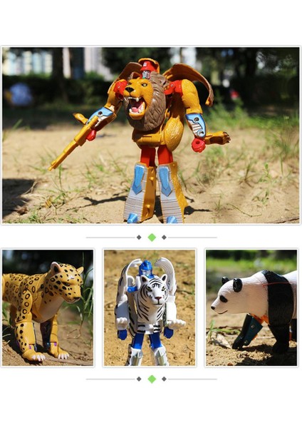 Pack-4 Hayvan Figür Oyuncak Eğitim Oyuncak Hayvan Model Hediyeleri