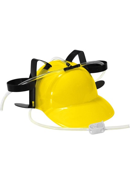 Reva 2 Adet Bira Içme Kask Şapka - Siyah/Sarı (Yurt Dışından) fırsatları