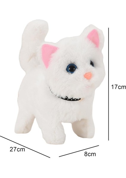 2 Simulationelektronik Pet Kedi Peluş Kedi Oyuncak Doğum Günü Hediyeleri Yaş 3+(Yurt Dışından) modelleri