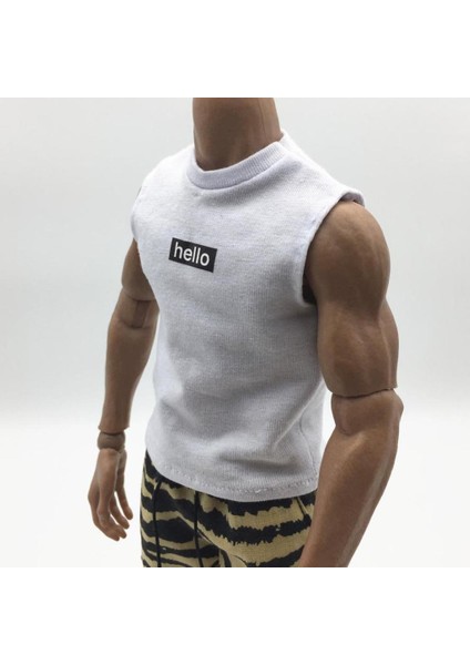 2pcs 1/6 Adamın Undantans & Tank Top Için 12 Inçlik Aksiyon Figürü Aksesuarı