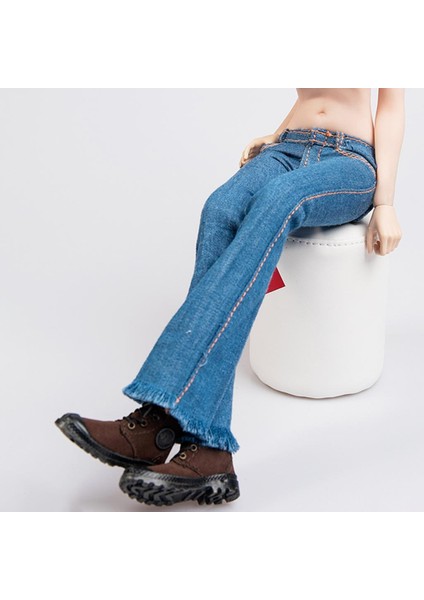 12 '' Kadın Için Skinny Jeans Giyim Aksesuarları ile 1/6 Beyaz Resmi Gömlek fırsatları