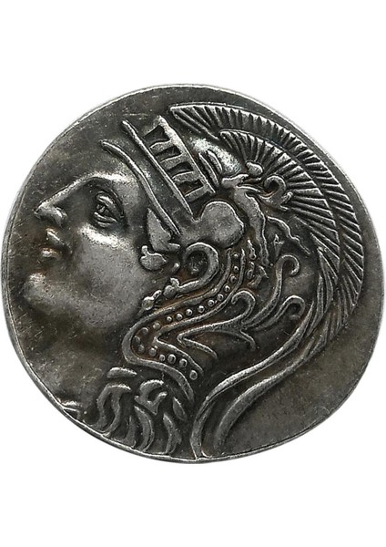 3pcs Antik Yunan Baykuş Bilgelik Parasal Sanat Koleksiyonu Tanrıçası indirimleri