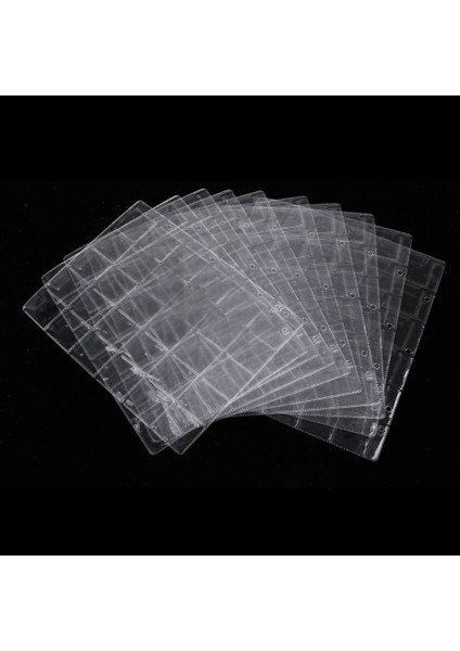 20 Sayfa Plastik Para Tutucular Depolama Para Albüm Sayfaları Koruyucu Kollar(Yurt Dışından)