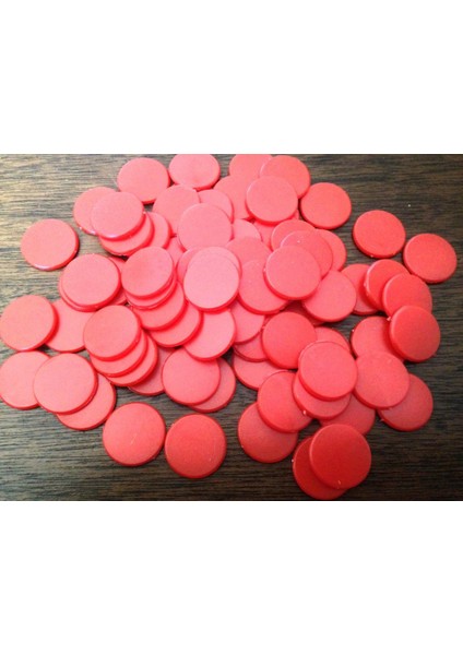 400X Çok Plastik Bingo Cips Sayaçları Ciptleri Ev Erken Öğrenme Disk modelleri