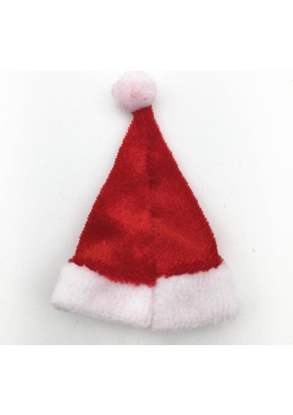 5x 1/6 Noel Şapkası Noel Baba