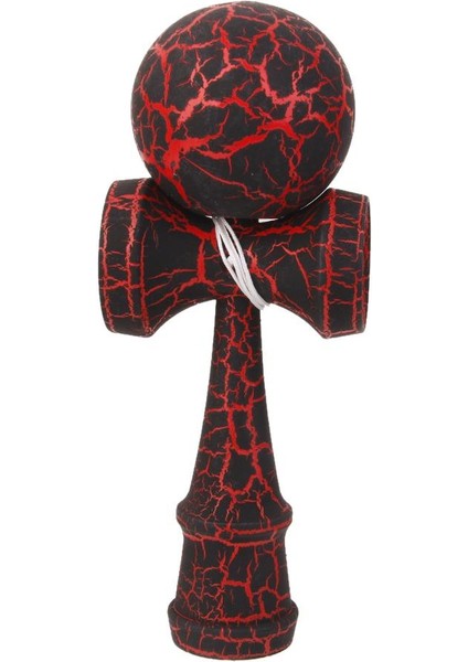 Ahşap Kendama Oyuncak - Kırmızı/Mavi (Yurt Dışından)
