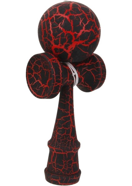 Ahşap Kendama Oyuncak - Kırmızı/Mavi (Yurt Dışından)