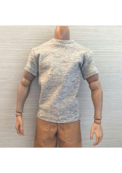 12 '' Ejderha Erkek Figürleri Için 1/6 Gevşek Stil Tişört Giysisi(Yurt Dışından)
