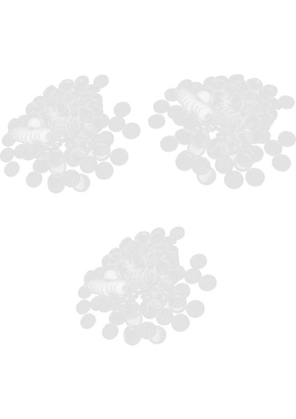 300 Yuvarlak Para Kapsülleri Para Konteynerleri Kutu Depolama Tutucuları 20MM/25MM/27MM