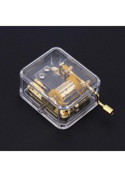 Mini Müzik Kutusu Dıy Mekanik El Krank El Sanatları Hediye Aşk Hikayesi + Kürk Elise fırsatları