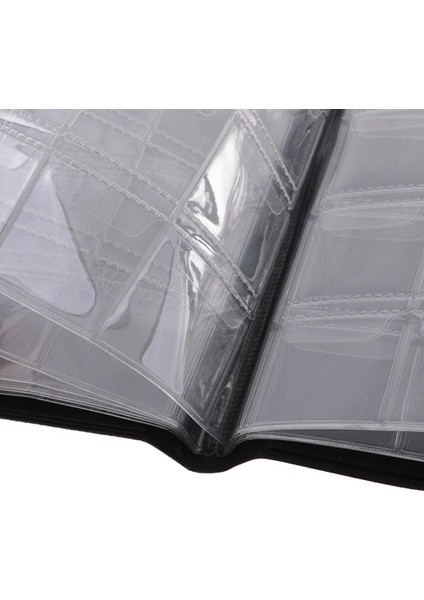120 Cep Sikke Depolama Albümü Sayfa Klasörü Koleksiyoncu Hediyeleri Için 11X15CM Clear