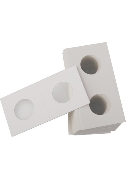 100X Karton Para Tutucu Koleksiyonu Mylar Flip Case Para Depolama 23/20.5mm