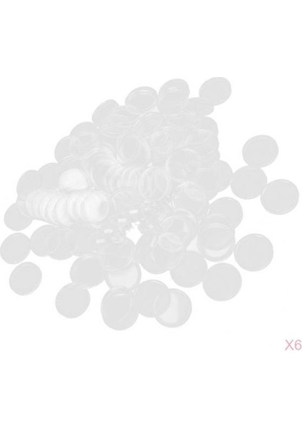 600X Plastik Anıt Para Kapsülleri Kasa Tahsil Edilebilir Kılıf 20MM(Yurt Dışından)